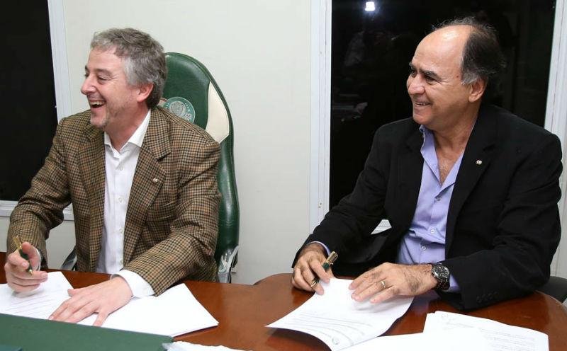 Marcelo Oliveira fez elogios ao elenco do Palmeiras