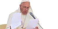 Pontífice teme uma guerra pela água ainda neste século 