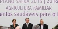 Presidente Dilma na cerimônia de lançamento do Plano Safra da Agricultura Familiar