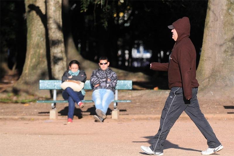 M&aacute;ximas ser&atilde;o mais frias do que na segunda, com influ&ecirc;ncia de ar polar