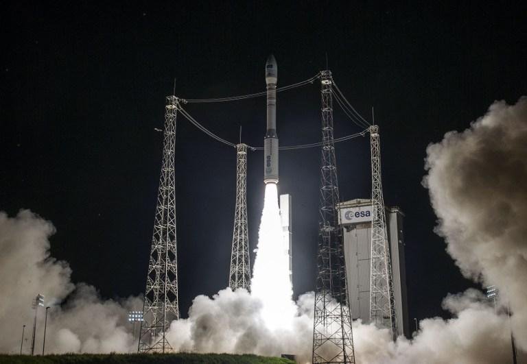 Sat&eacute;lite europeu de observa&ccedil;&atilde;o da Terra &eacute; lan&ccedil;ado na Guiana