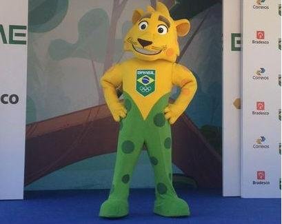 Ginga ser&aacute; mascote do Time Brasil nos Jogos Ol&iacute;mpicos