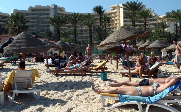 Praia onde ocorreu o tiroteio nesta sexta-feira