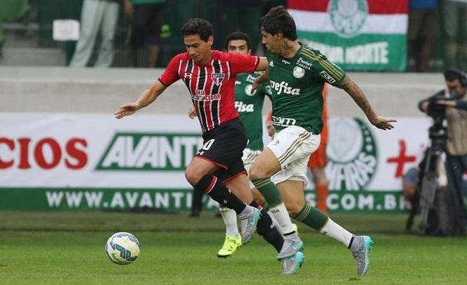 Palmeiras goleou o S&atilde;o Paulo no Allianz Parque
