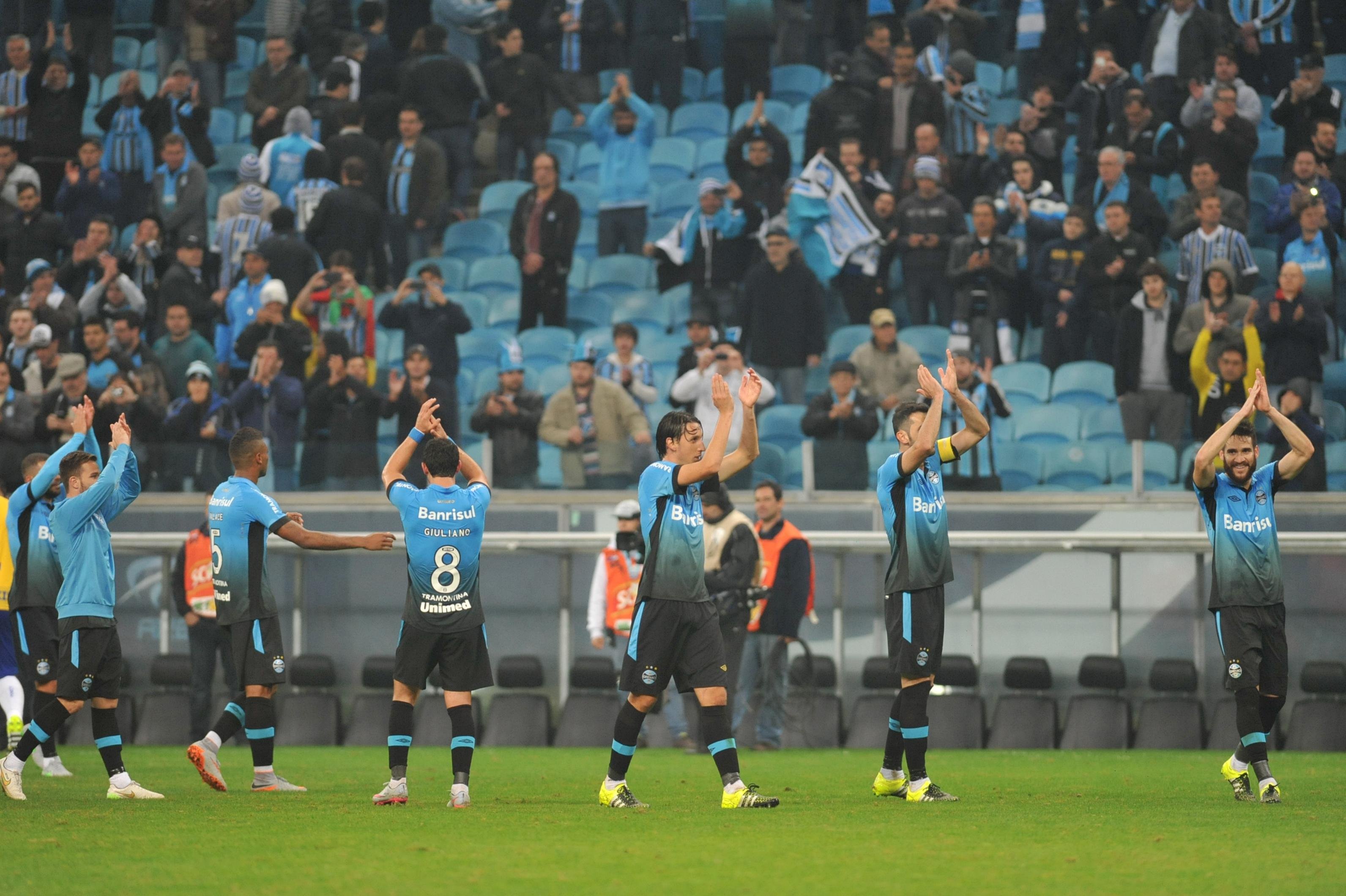 Gr&ecirc;mio venceu os &uacute;ltimos quatro jogos no Brasileir&atilde;o