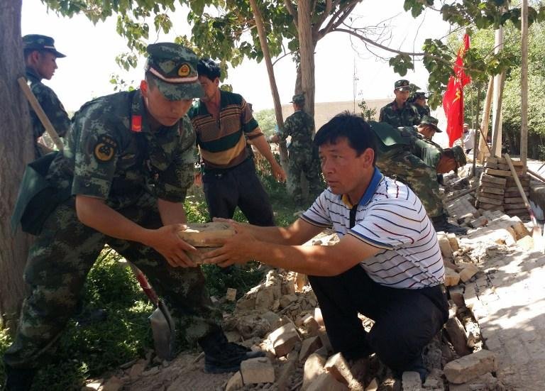 Tremor atingiu regi&atilde;o de Xinjiang, no Oeste do pa&iacute;s 