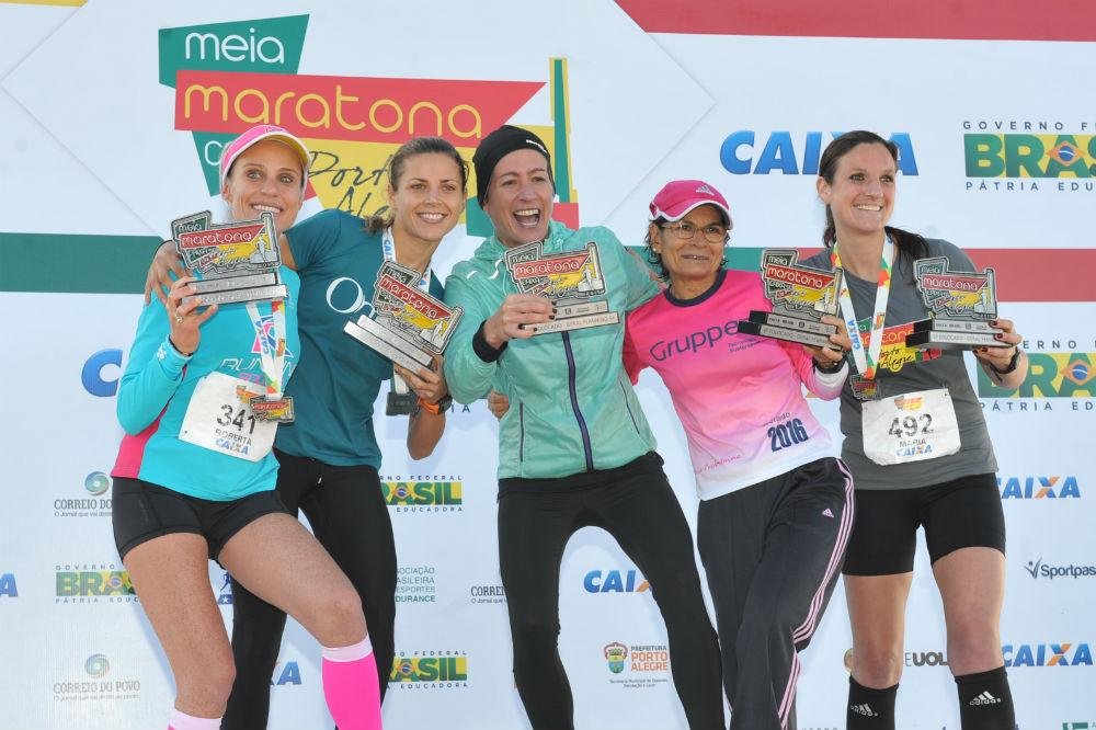 Daniela Santarosa conquistou o tri em 1h27min 