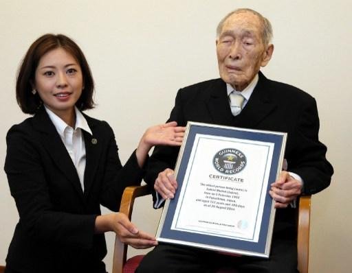 Morre no Jap&atilde;o homem mais velho do mundo