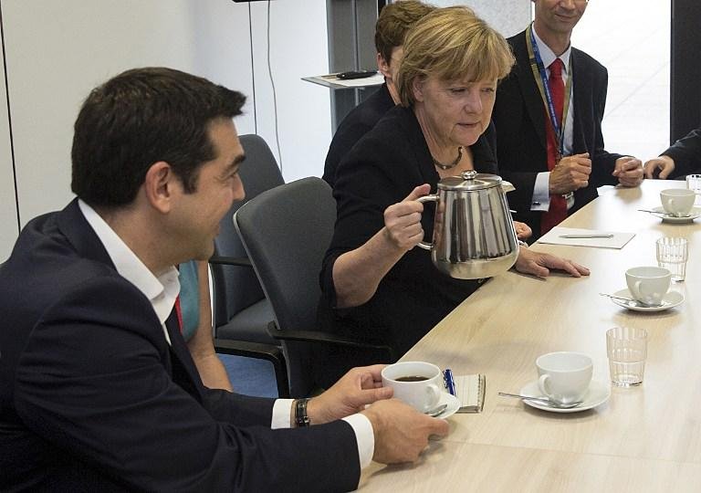 Tsipras e Merkel se encontraram em Bruxelas 