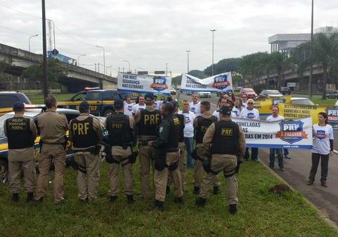 PRF faz manifesta&ccedil;&atilde;o pedindo pela valoriza&ccedil;&atilde;o da categoria