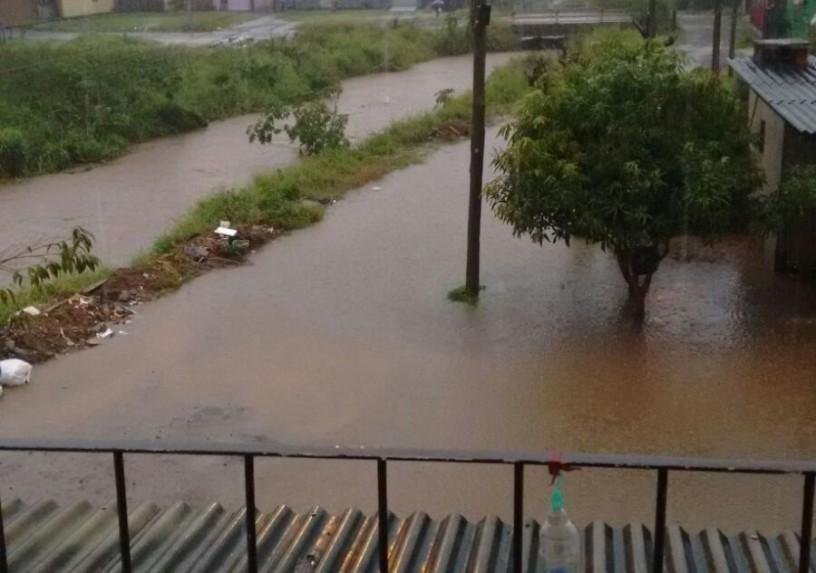Munic&iacute;pio registrou maior volume de chuva do Estado entre domingo e segunda