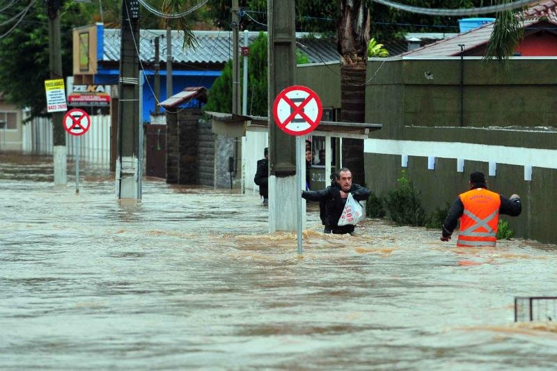 &Aacute;reas mais afetadas est&atilde;o situadas junto &agrave;s bacias dos rios Ca&iacute; e Sinos