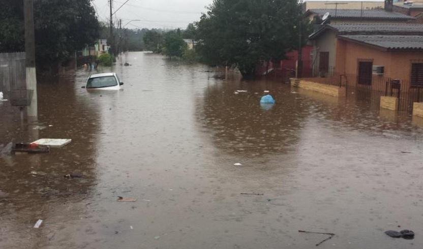 Esteio decreta situa&ccedil;&atilde;o de emerg&ecirc;ncia e suspende aulas pela chuva