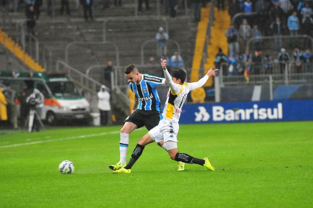 Criciuma venceu o Gr&ecirc;mio, por 1 a 0, na Arena
