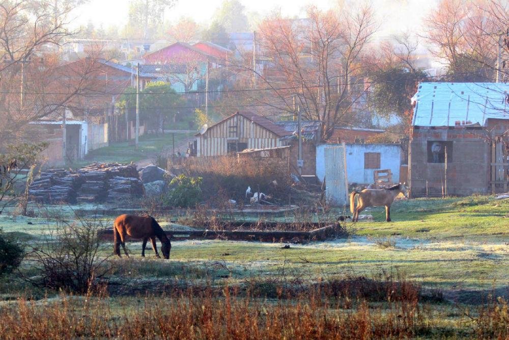 Manh&atilde; ser&aacute; de sol e geada no Oeste do Estado
