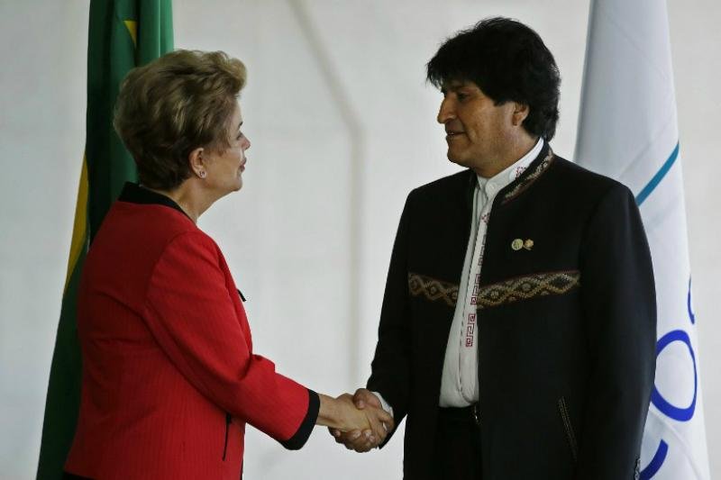 Presidentes se reuniram no Pal&aacute;cio do Itamaraty, em Bras&iacute;lia