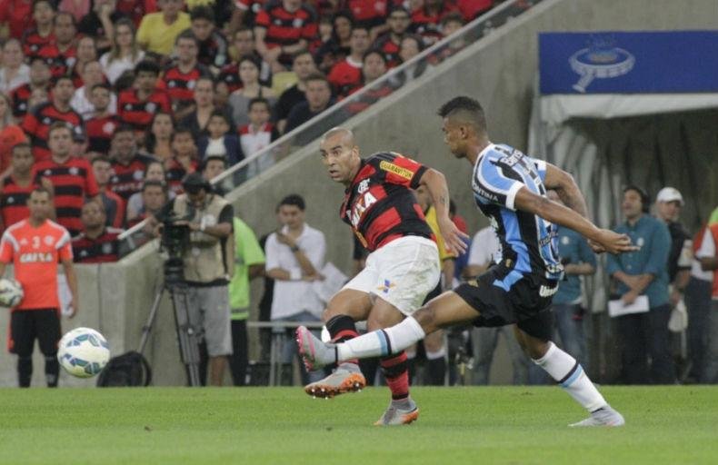 Gr&ecirc;mio perdeu de 1 a 0 para o Flamengo