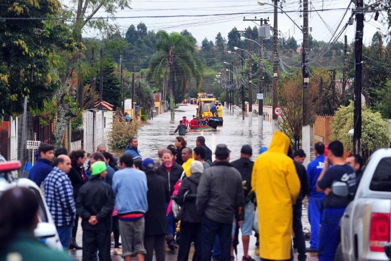 Gravata&iacute; teve &aacute;reas totalmente submersas