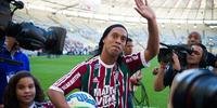 Ronaldinho pode estrear pelo Fluminense contra o Grêmio