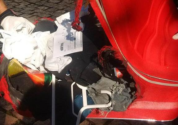 Objeto foi detonado na tarde desta segunda-feira depois de uma suspeita de bomba