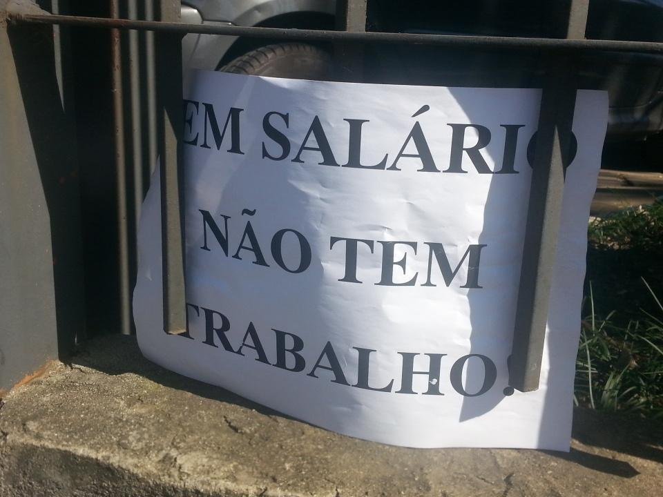 Servidores refor&ccedil;aram que haver&aacute; paralisa&ccedil;&atilde;o geral na segunda-feira por conta do parcelamento do sal&aacute;rio de julho