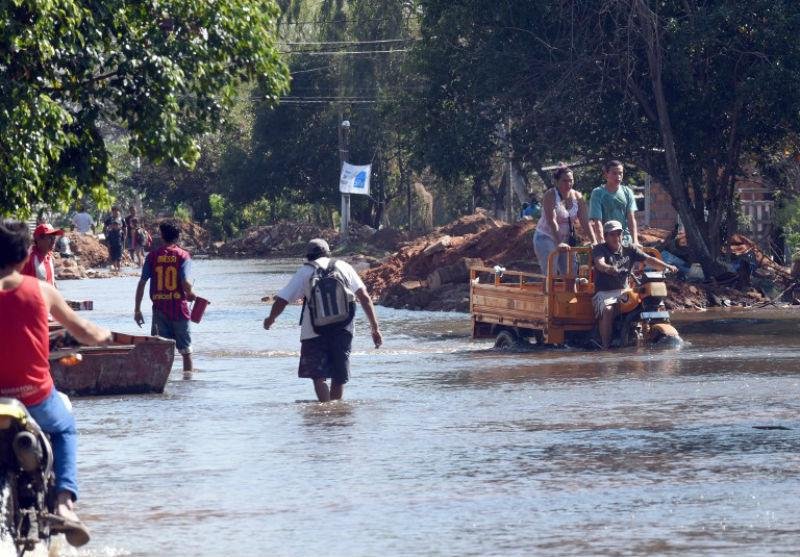Rio Paraguai atingiu 6,11 metros, quando o normal &eacute; abaixo 5,50 metros