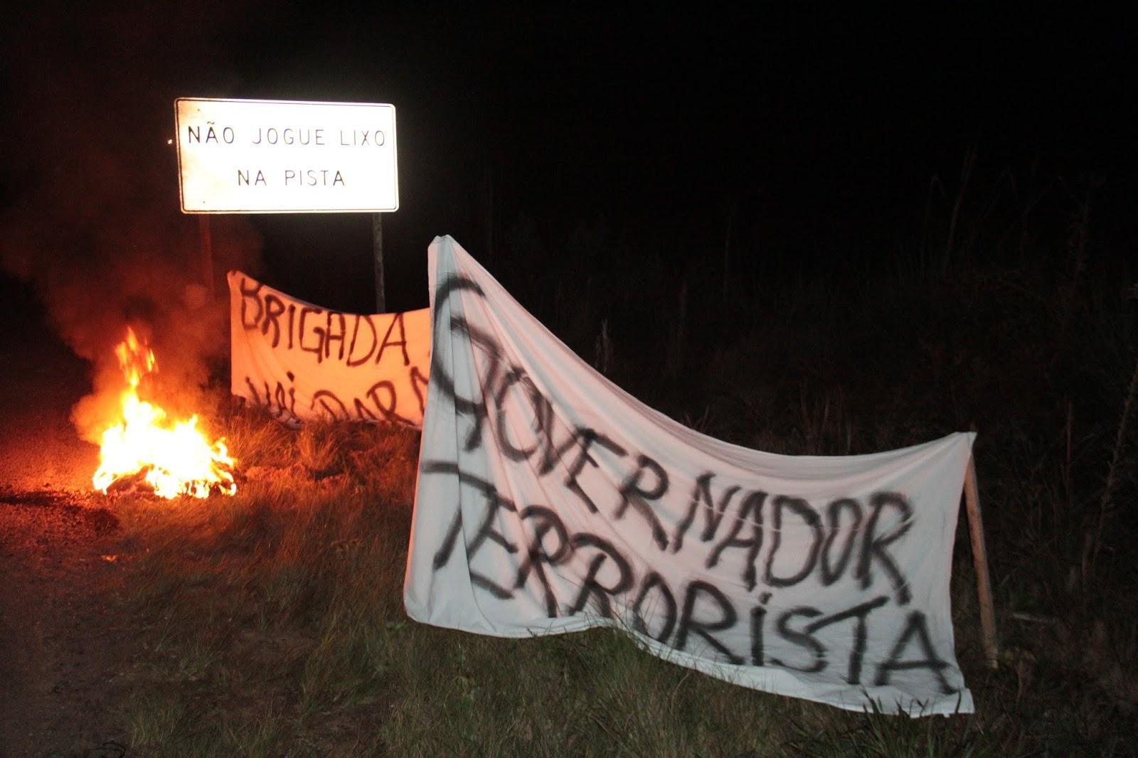 Novos protestos s&atilde;o registrados em duas rodovias ga&uacute;chas