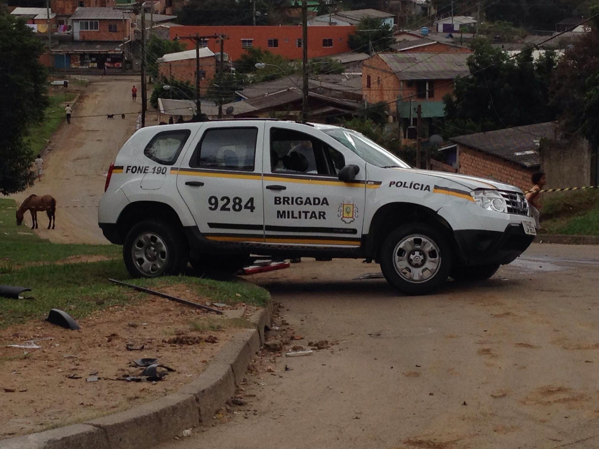 Batalh&atilde;o de Pol&iacute;cia Militar, com sede no bairro Menino Deus, utilizava apenas uma viatura nesta ter&ccedil;a-feira