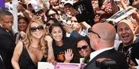 Mariah Carey recebeu todo o carinho dos fãs 
