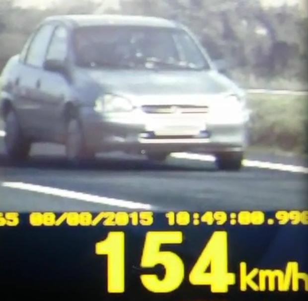 Corsa seguia em dire&ccedil;&atilde;o a Gua&iacute;ba