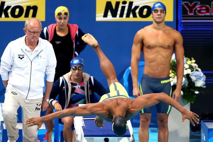 Brasil classifica 4x100m medley masculino para Olimp&iacute;ada