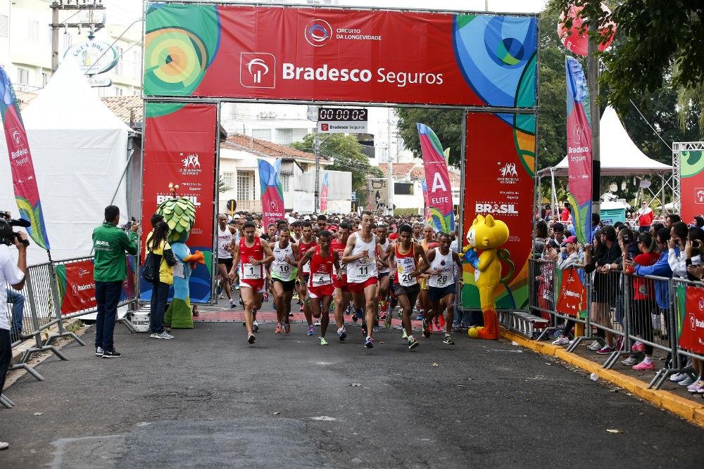 Mascotes do Rio-2016 participar&atilde;o da corrida, em Porto Alegre