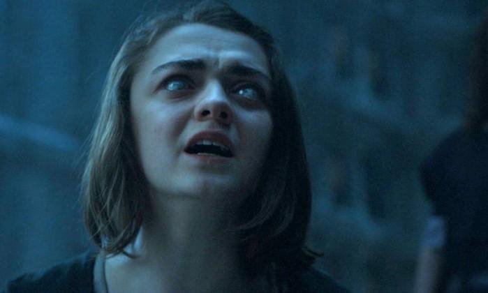 &Uacute;ltima apari&ccedil;&atilde;o de Arya Stark na quinta temporada de GoT