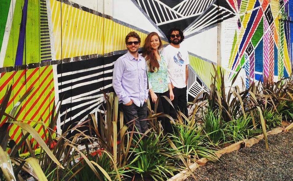 Os empreendedores Tiago Berao, Yara Pansani e Bernardo Camar&atilde;o Vianna