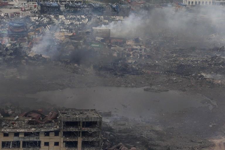 N&uacute;mero de mortos em explos&otilde;es em Tianjin chega a 85 