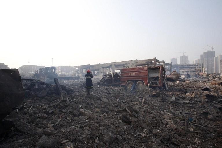 Encontrado mais um sobrevivente de explos&otilde;es na China