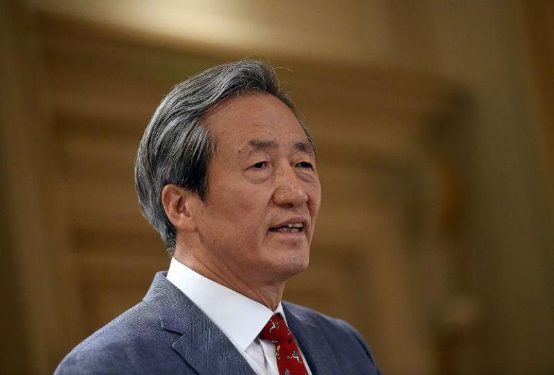 Chung Mong-Joon reagiu &agrave;s informa&ccedil;&otilde;es de que US$ 900 mil em doa&ccedil;&otilde;es poderiam estar sendo investigados pela institui&ccedil;&atilde;o 