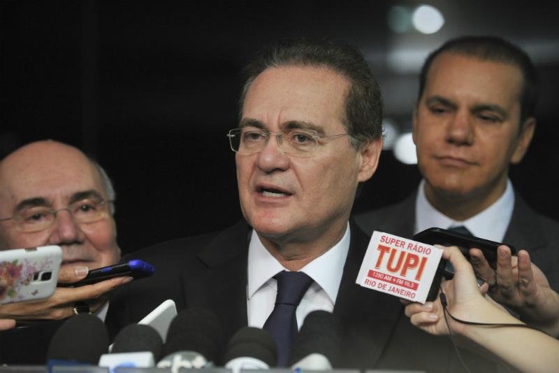 Renan: h&aacute; risco de derrubada de veto do reajuste dos servidores do Judici&aacute;rio 