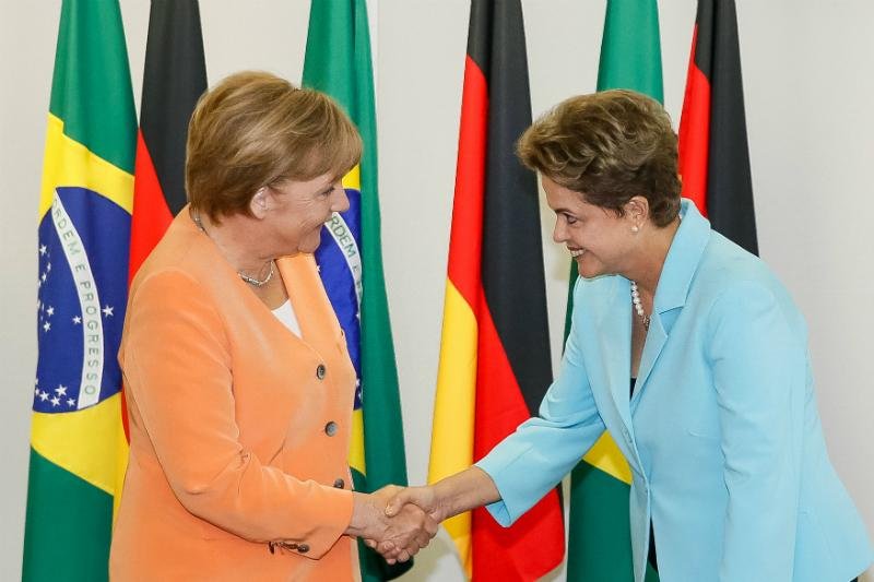 Presidente brasileira refor&ccedil;ou a import&acirc;ncia da parceria com a Alemanha diante do cen&aacute;rio econ&ocirc;mico do Pa&iacute;s