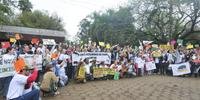 Protesto contra extinção abraça zoo de Sapucaia do Sul