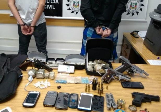 Dois jovens foram presos no bairro Jardim Itu Sabar&aacute; 