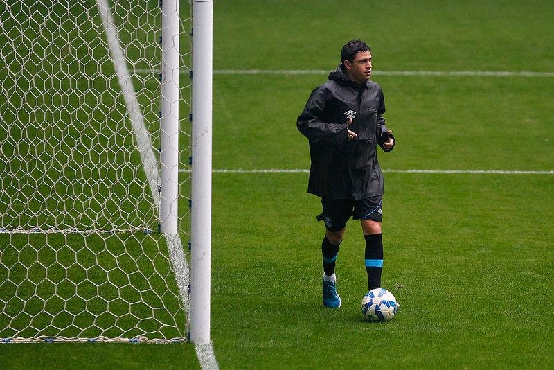 Giuliano apenas correu nesta quarta-feira