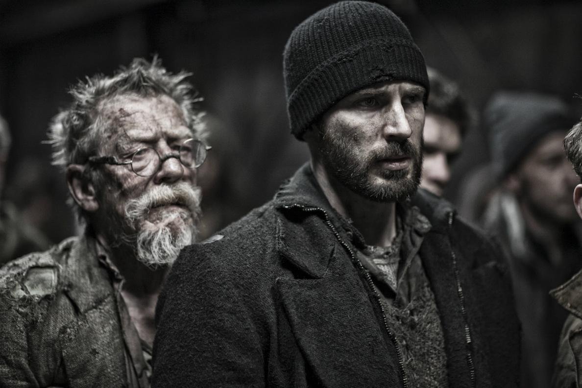 Chris Evans interpreta um "l&iacute;der" que representa o seu vag&atilde;o, o dos pobres