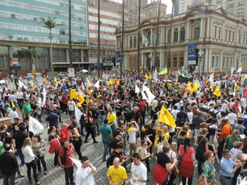 Servidores do RS est&atilde;o preparados para come&ccedil;ar greve a partir de segunda