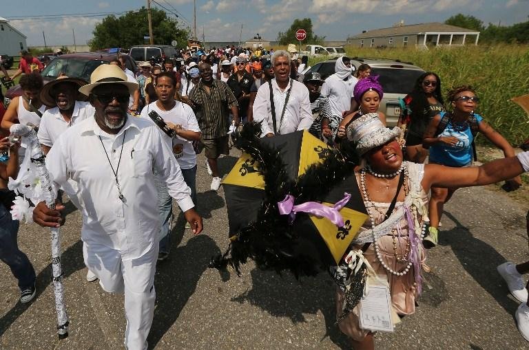 V&iacute;timas do Katrina s&atilde;o homenageadas em Nova Orleans