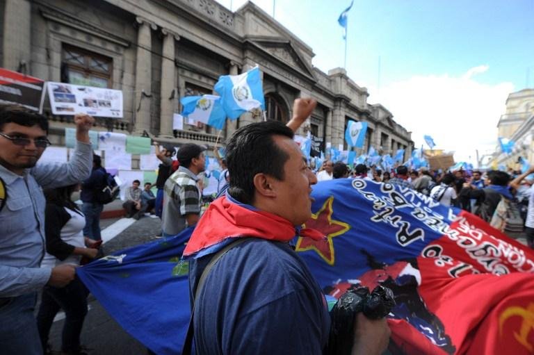 Comiss&atilde;o recomenda tirar imunidade de presidente da Guatemala