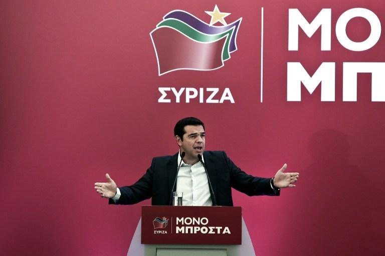 Tsipras pediu apoio dos eleitores neste domingo