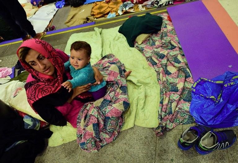 Pouco tempo depois do in&iacute;cio da opera&ccedil;&atilde;o, policiais encontraram 12 migrantes, nove adultos e tr&ecirc;s crian&ccedil;as