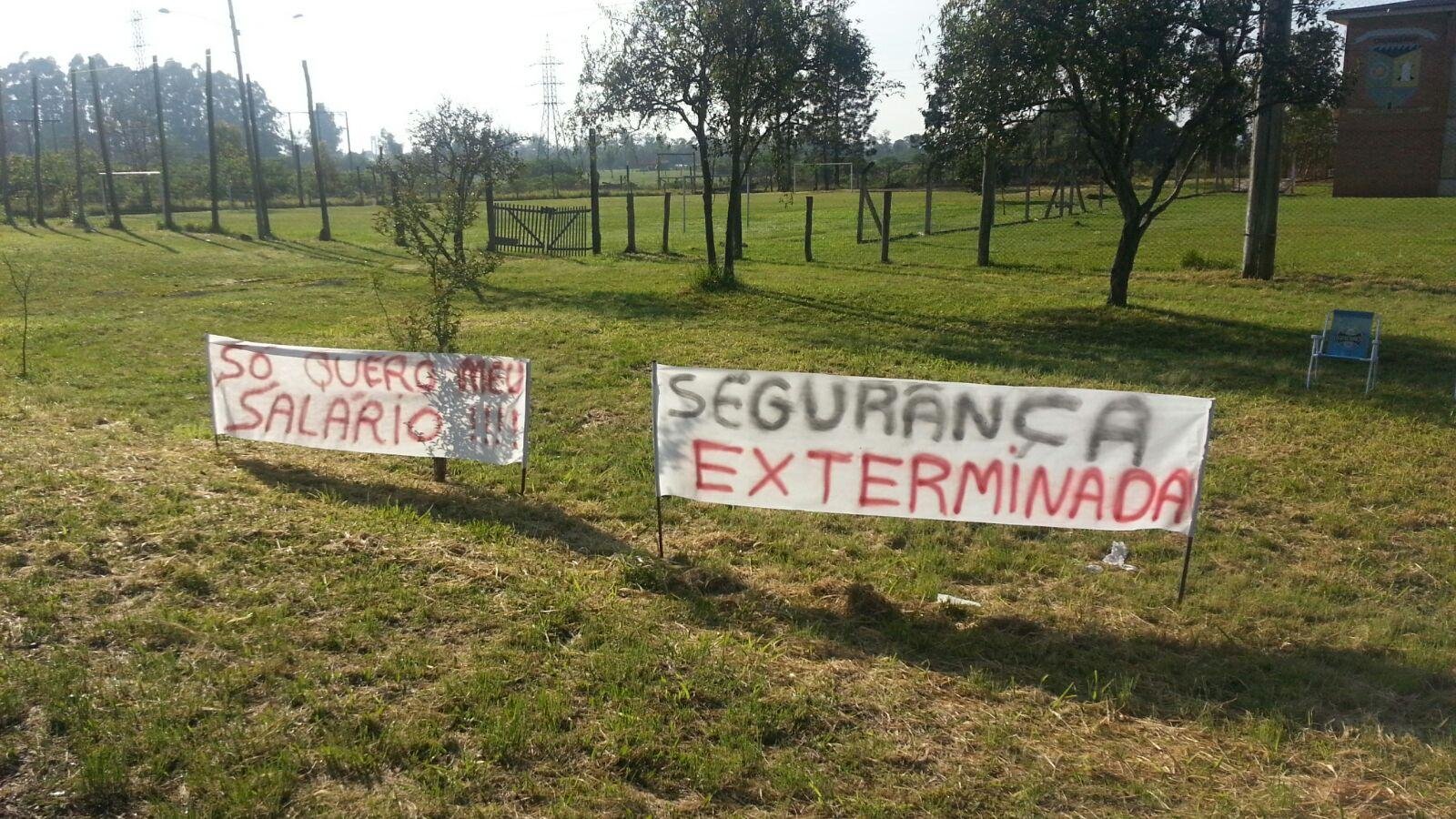 Houve protestos tamb&eacute;m em Ivoti