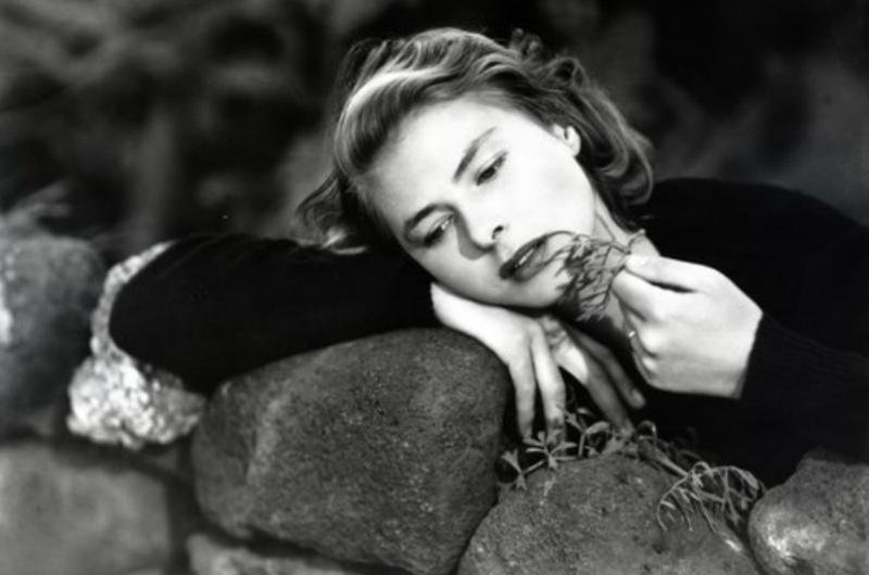 Cena do filme Stromboli, de 1950